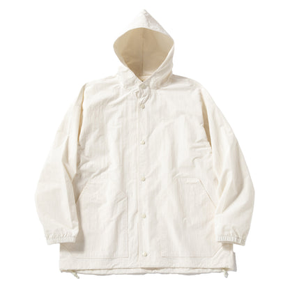 Jackman Rip Bench Parka Off White - The Sporting Lodge
