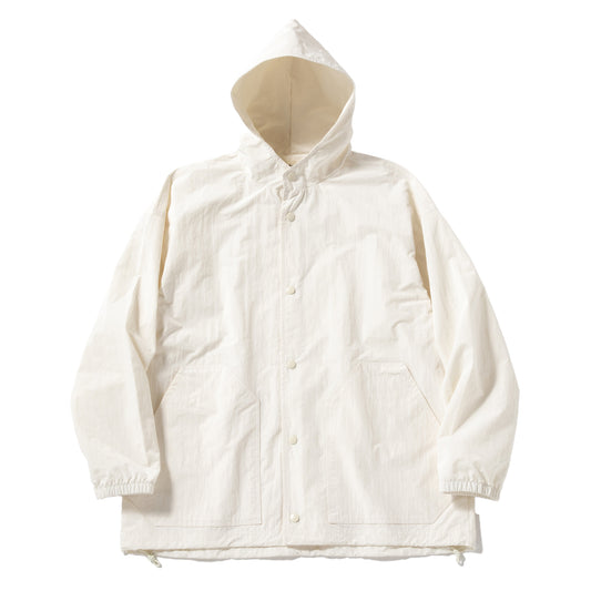 Jackman Rip Bench Parka Off White - The Sporting Lodge