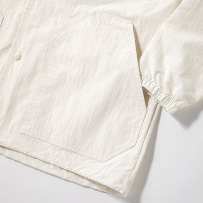 Jackman Rip Bench Parka Off White - The Sporting Lodge