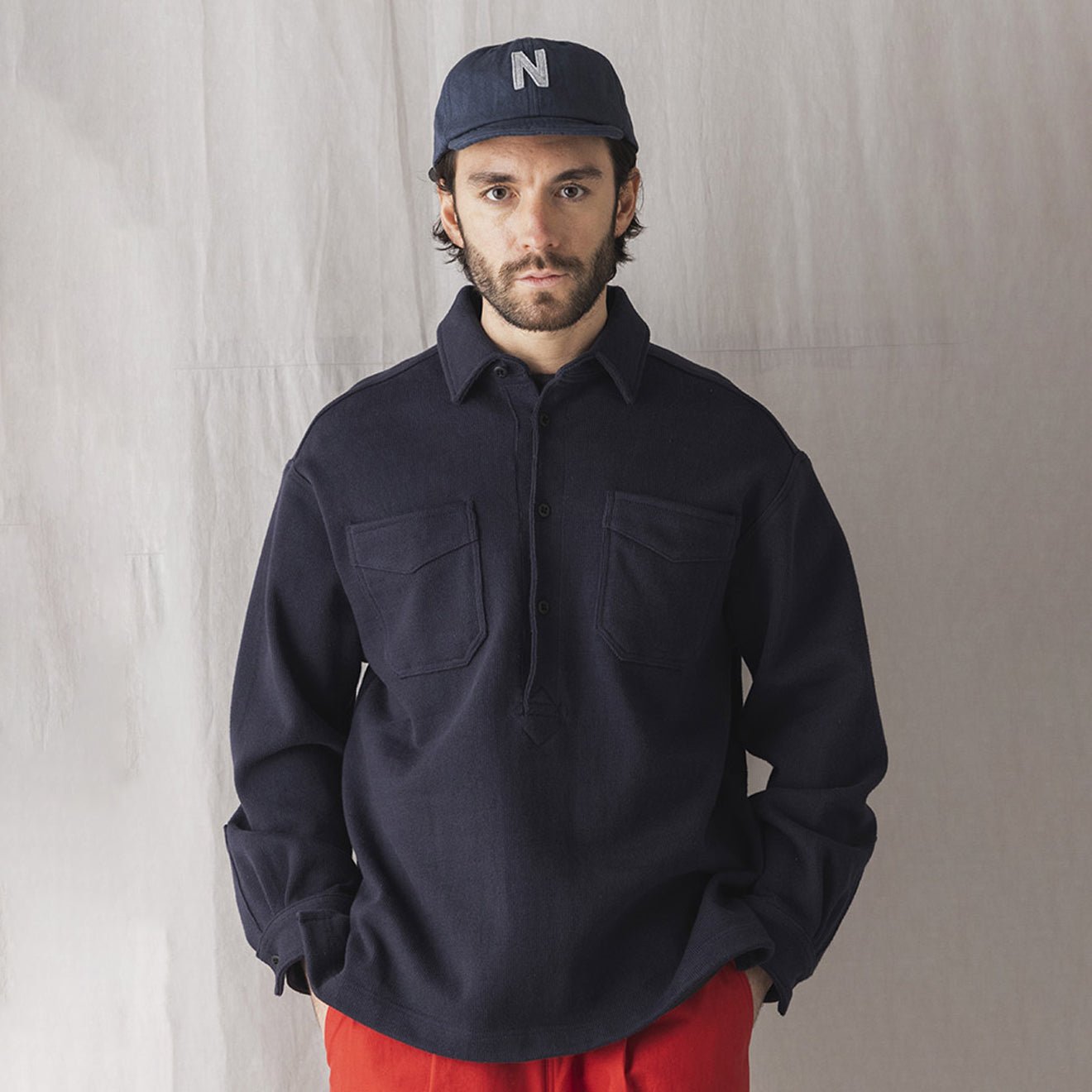 Jackman Toughy Bambino Shirt Navy - The Sporting Lodge