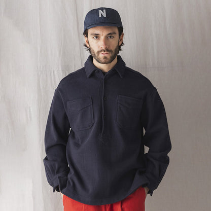Jackman Toughy Bambino Shirt Navy - The Sporting Lodge