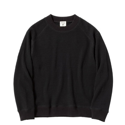 Jackman Waffle Mid-Neck Black