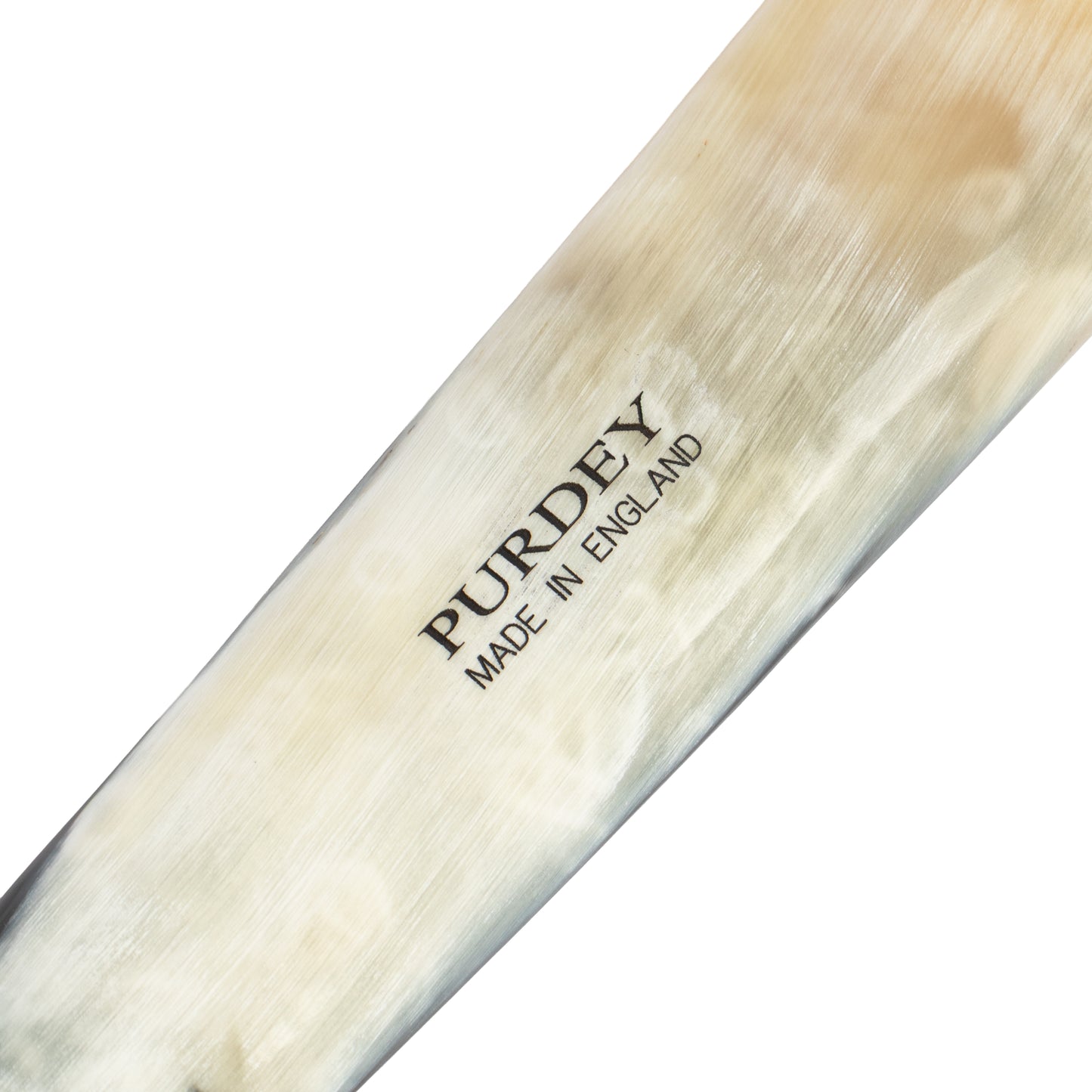 James Purdey Flat Shoe Horn with Handle 10"