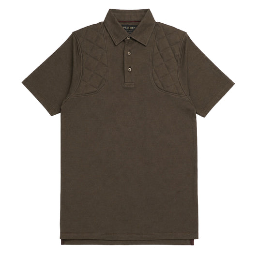 James Purdey Padded Sporting Polo Shirt Green