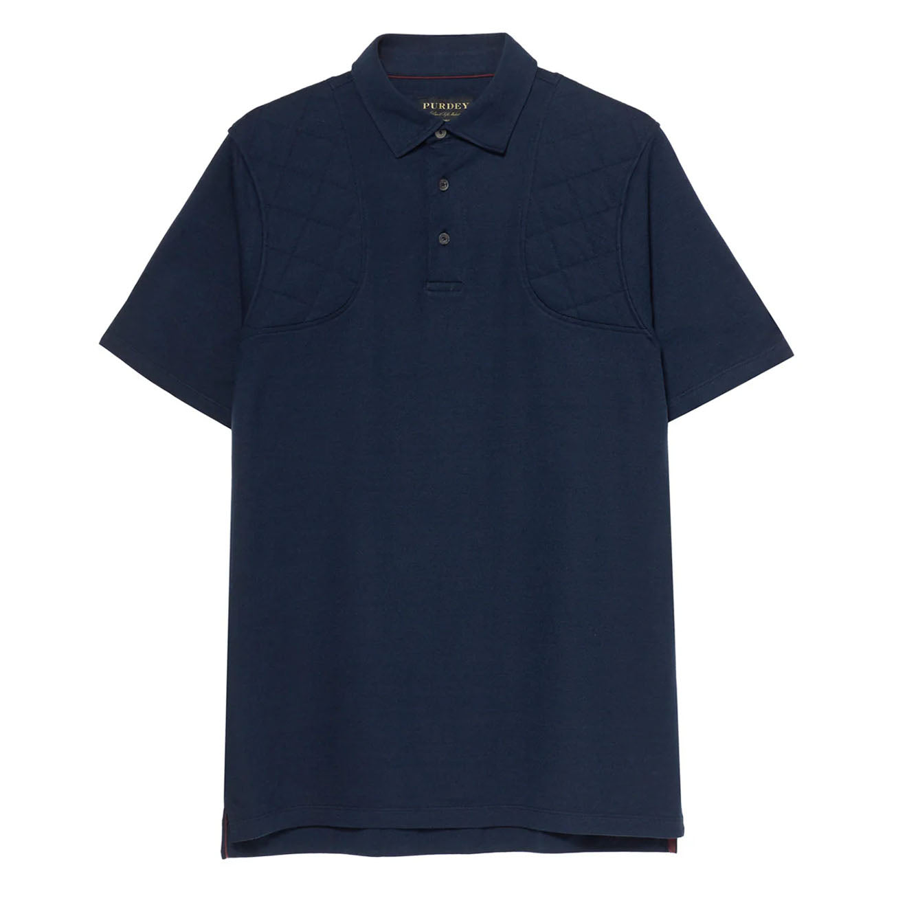 James Purdey Sporting Polo Shirt Navy - The Sporting Lodge