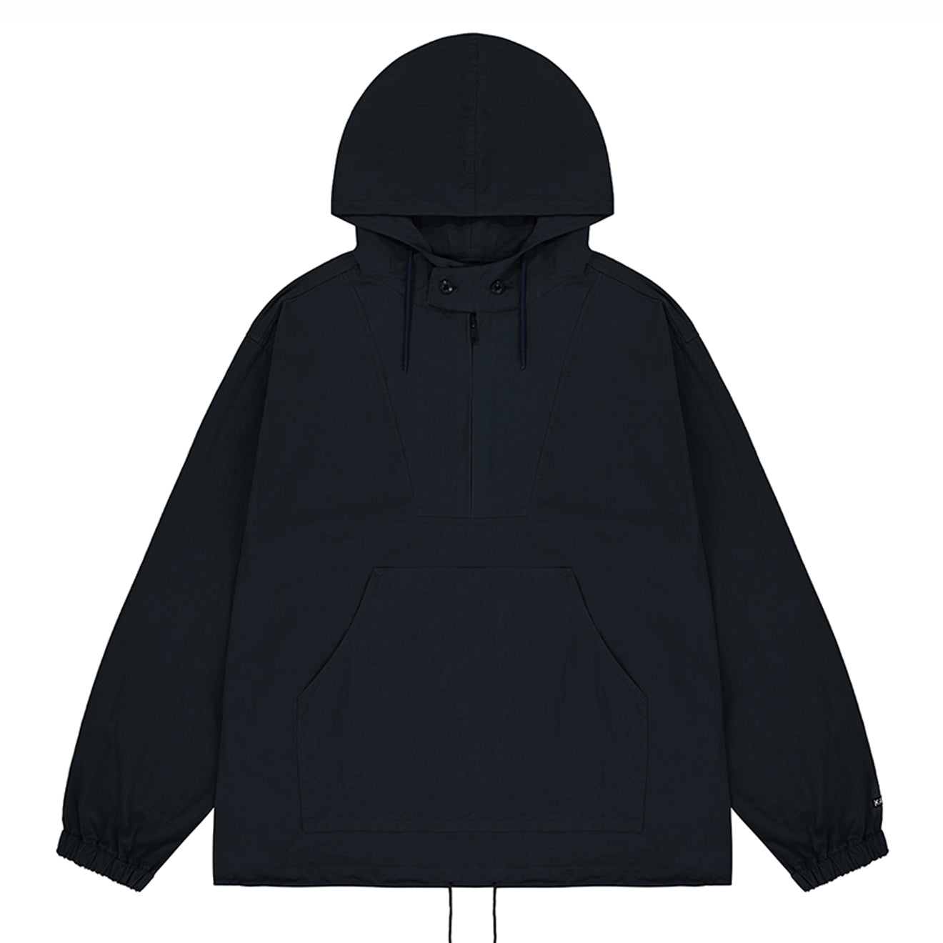 Kappy Button Hoodie Anorak Deep Navy