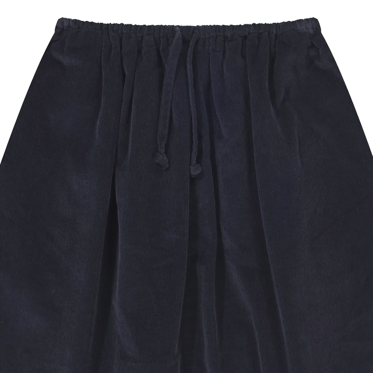 Kappy Corduroy Flare Skirt Navy