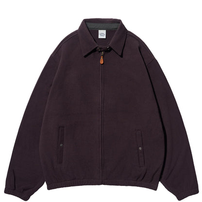 Kappy Fleece Bomber Jacket Brown