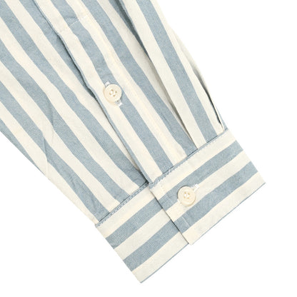 Kappy Melange Stripe Shirt Sky Blue - The Sporting Lodge