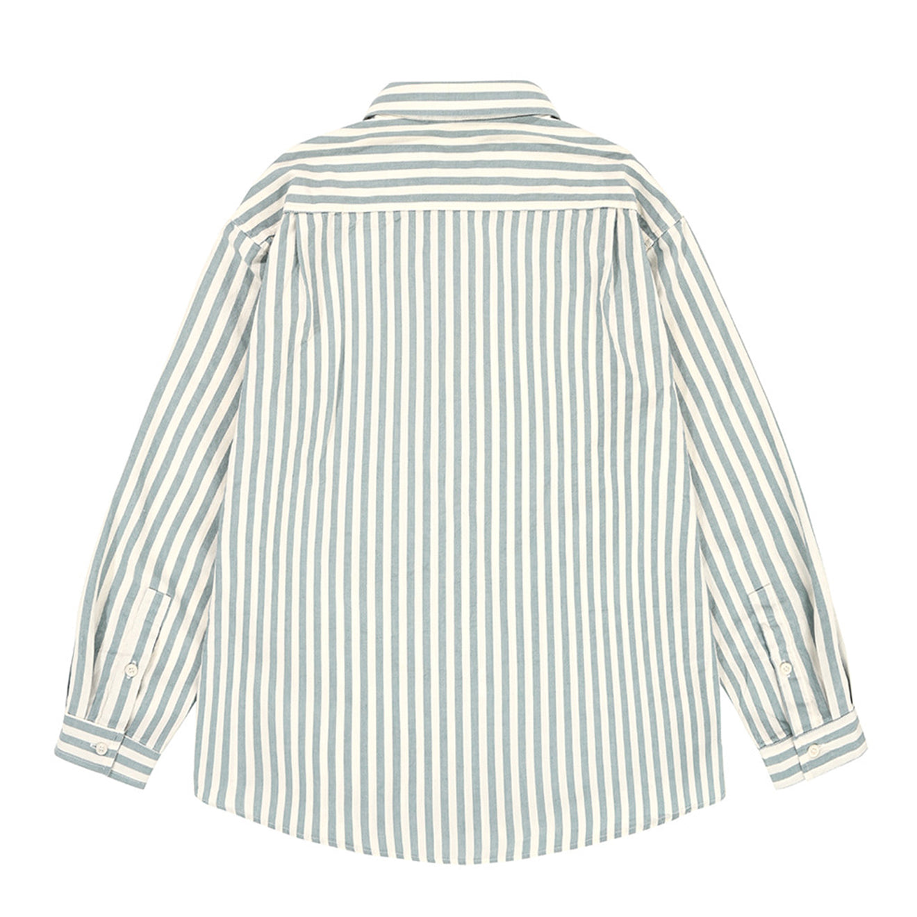Kappy Melange Stripe Shirt Sky Blue - The Sporting Lodge