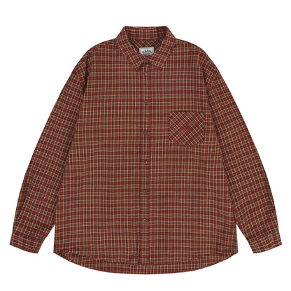 Kappy Nomad Plaid Shirt Red