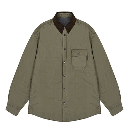 Kappy Padding Shirt Jacket Beige