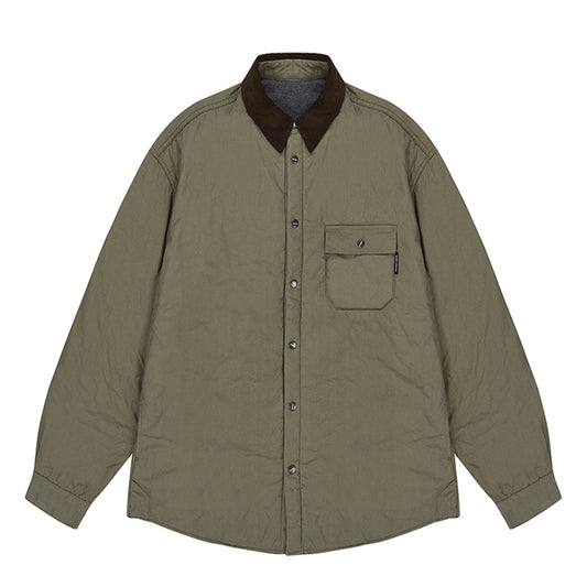 Kappy Padding Shirt Jacket Beige