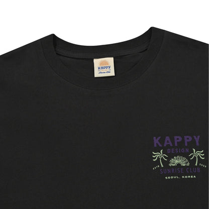 Kappy Palm Coast Half T-Shirt Charcoal - The Sporting Lodge