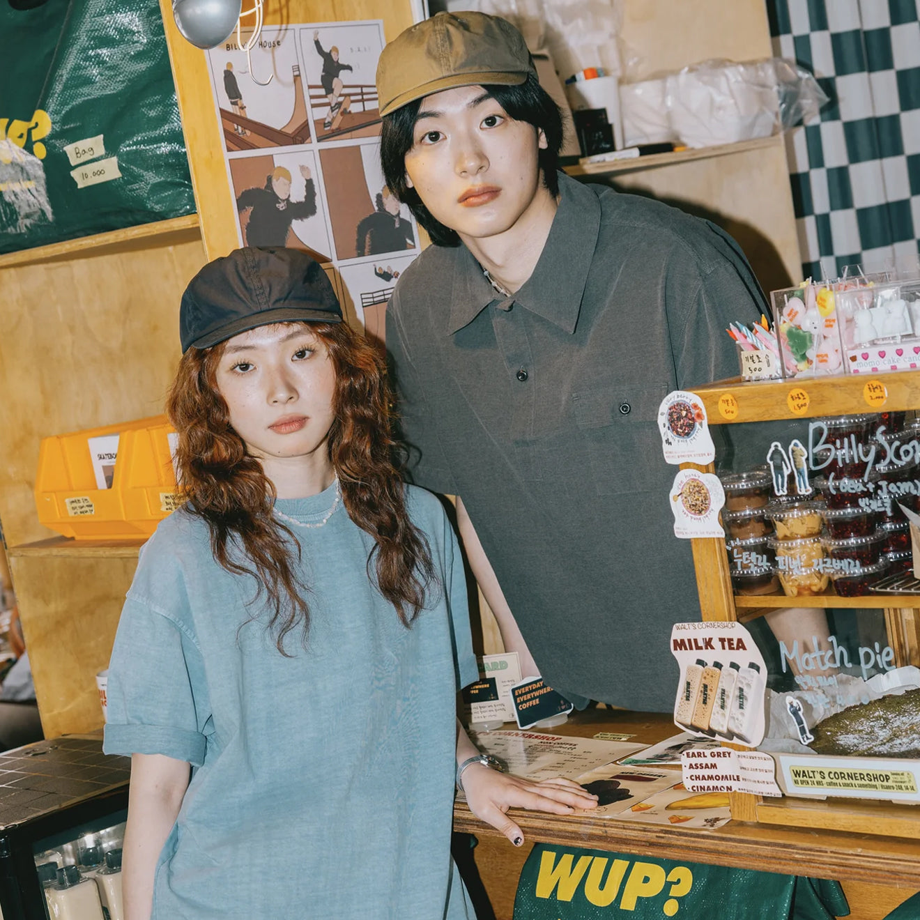 Kappy Pigment Henley Neck Half Shirt Charcoal - The Sporting Lodge