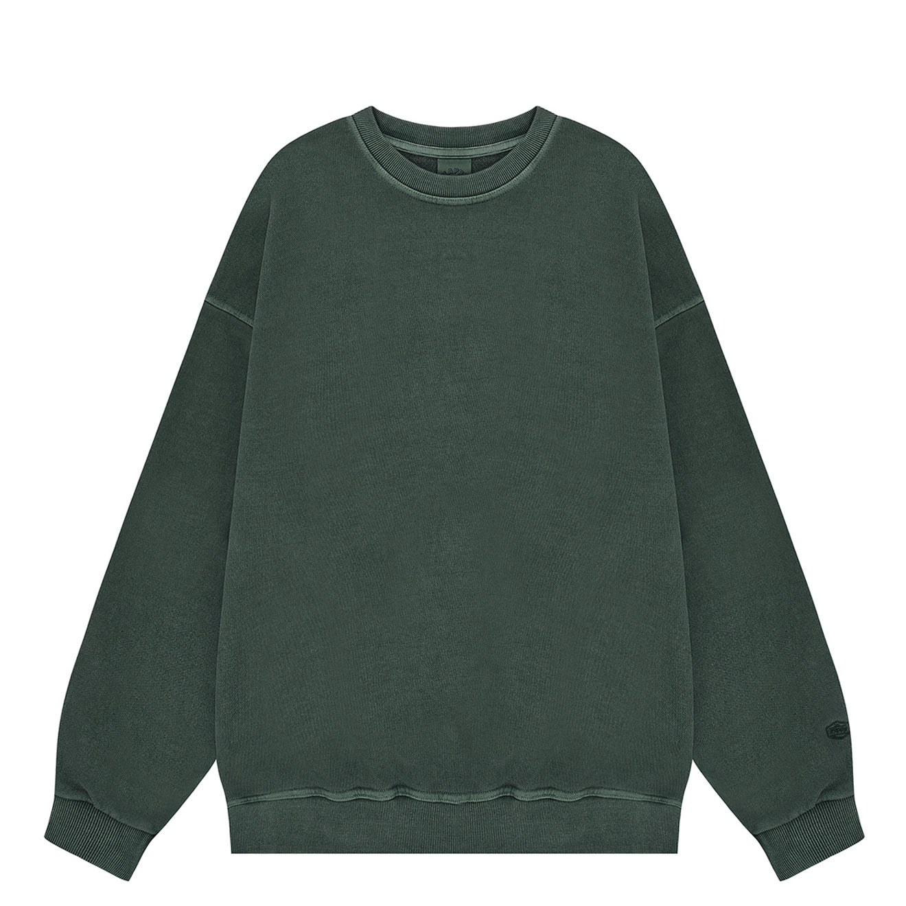 Kappy Pigment Sweat Shirt Deep Green - The Sporting Lodge