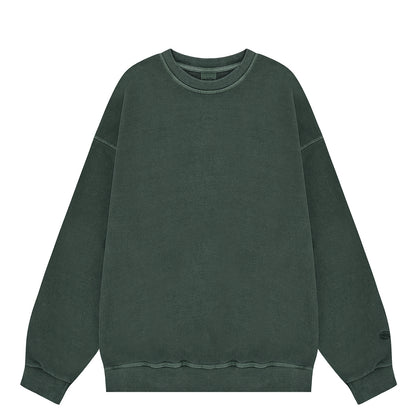 Kappy Pigment Sweat Shirt Deep Green - The Sporting Lodge