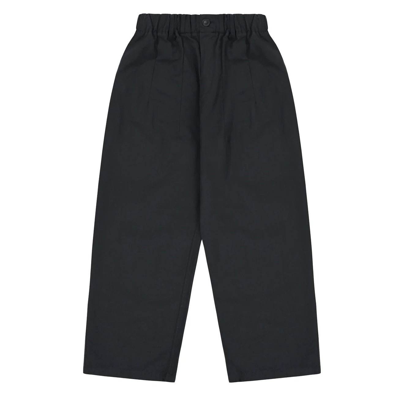 Kappy Pintuck Wide Chino Pants Navy - The Sporting Lodge