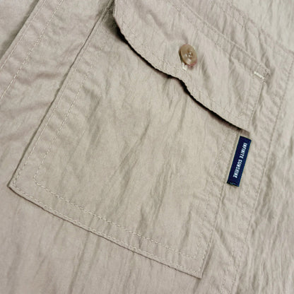 Kappy Pocket Utility Half Shirt Beige - The Sporting Lodge