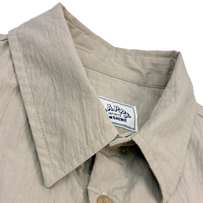 Kappy Pocket Utility Half Shirt Beige - The Sporting Lodge