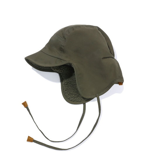 Kappy Reversible Trooper Hat Khaki