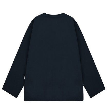 Kappy Reversible Utility Round Jacket Navy