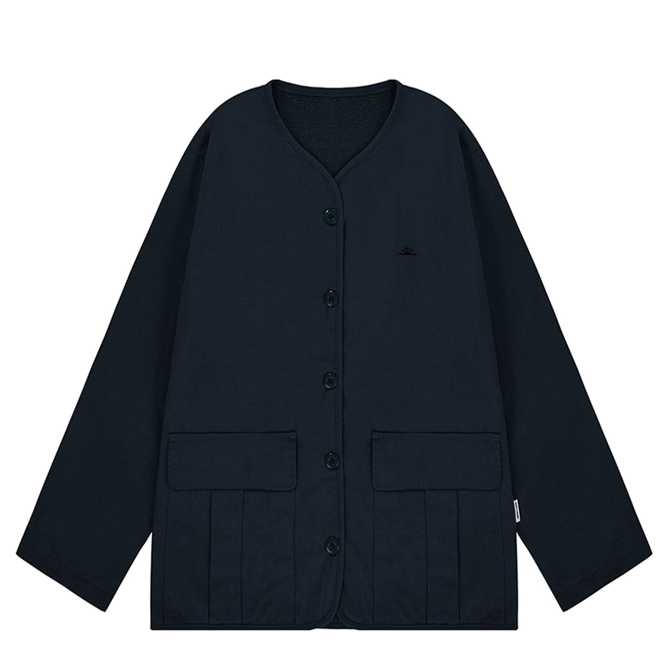 Kappy Reversible Utility Round Jacket Navy