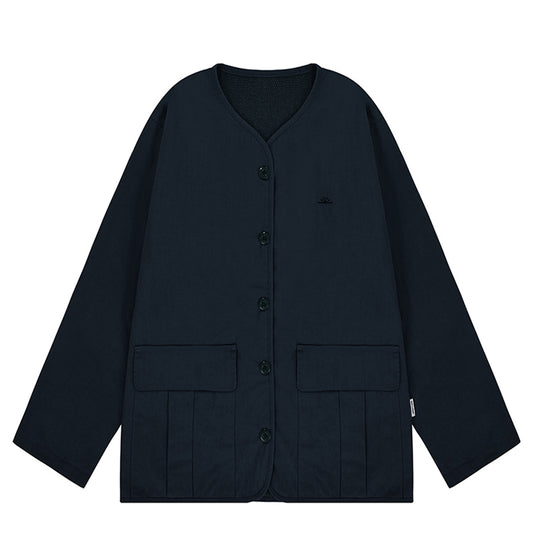 Kappy Reversible Utility Round Jacket Navy