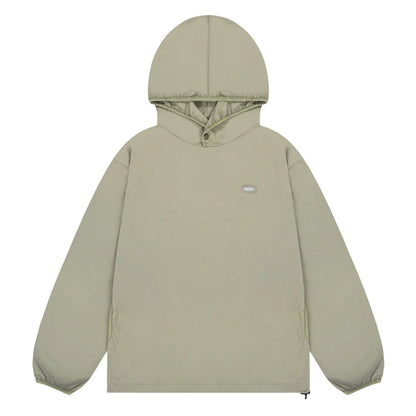 Kappy Ripstop Sunshine Hoodie Light Khaki - The Sporting Lodge