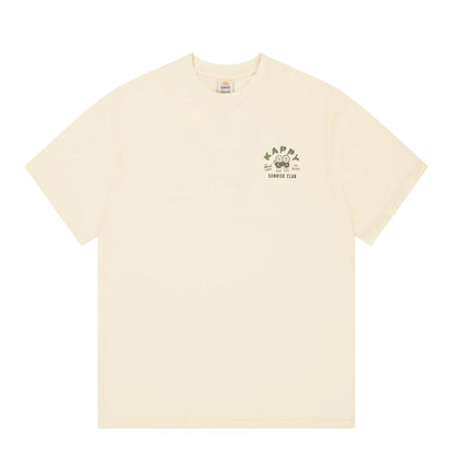 Kappy 

Sunny Mates Half T-Shirt
 Cream - The Sporting Lodge