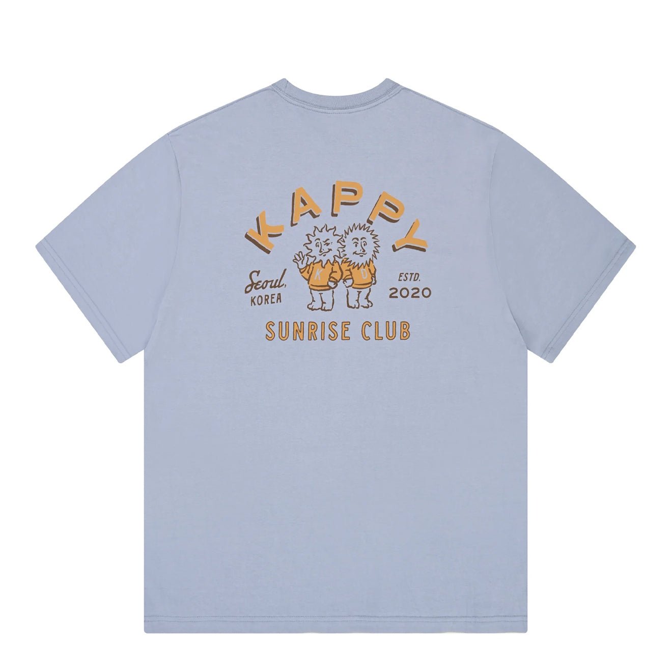 Kappy 

Sunny Mates Half T-Shirt
 Sky Blue - The Sporting Lodge