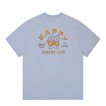 Kappy 

Sunny Mates Half T-Shirt
 Sky Blue - The Sporting Lodge