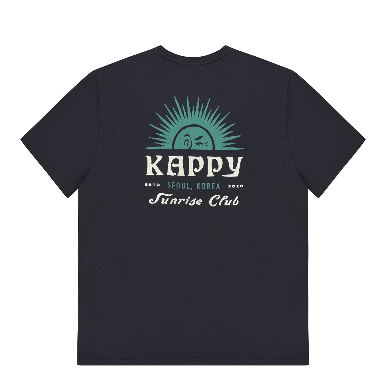 Kappy Sunny Wink Half T-Shirt
 Vintage Navy - The Sporting Lodge