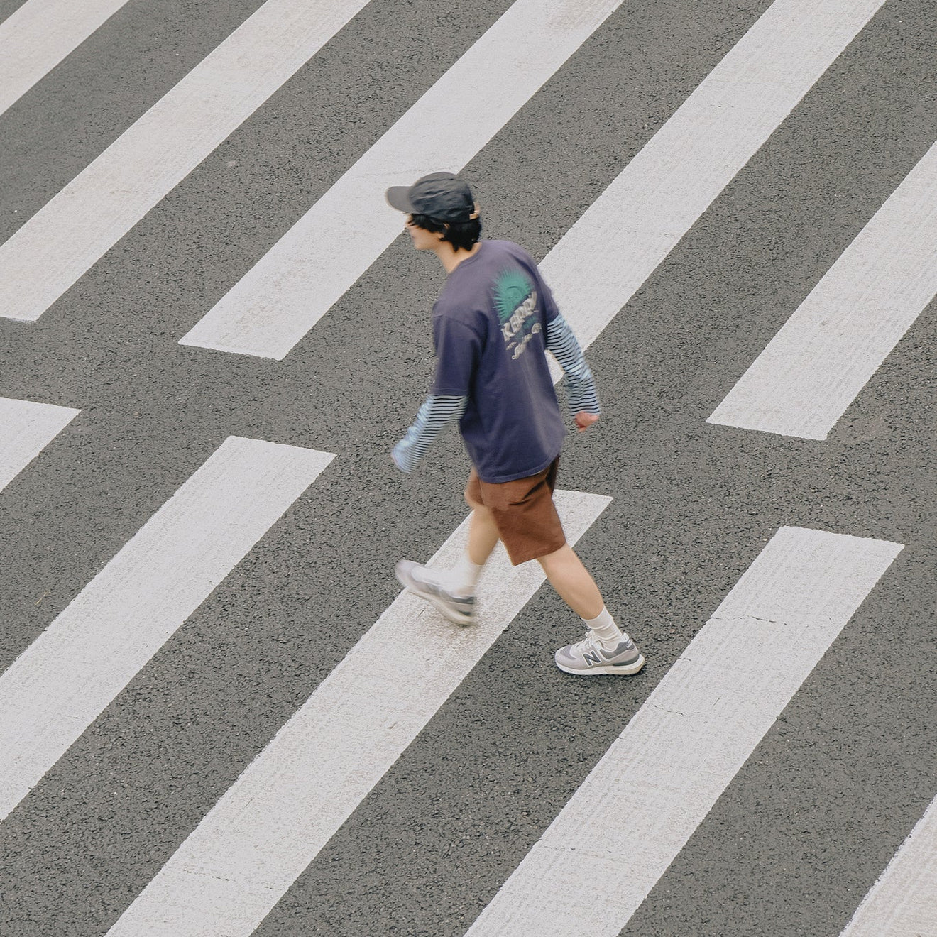 Kappy Sunny Wink Half T-Shirt
 Vintage Navy - The Sporting Lodge