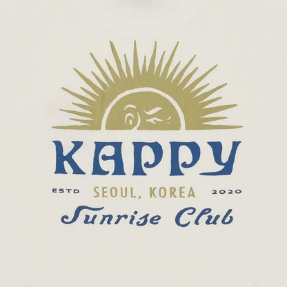Kappy Sunny Wink Half T-Shirt
 White - The Sporting Lodge