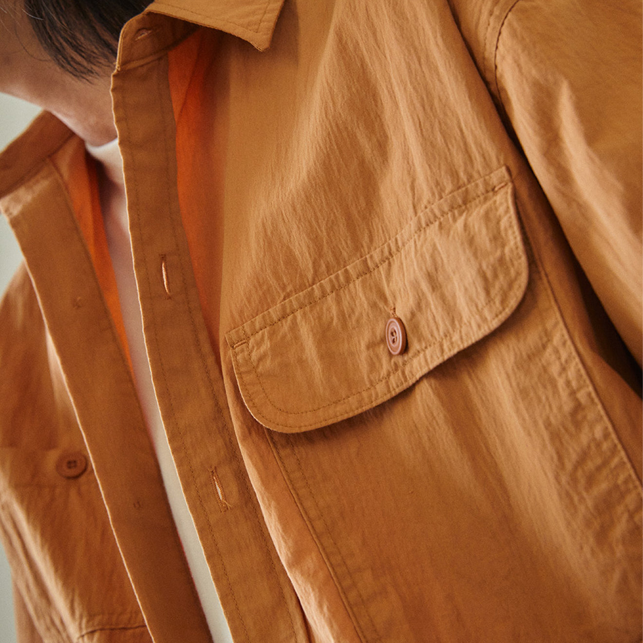 Kappy Sunrise Utility Half Shirt Brick - The Sporting Lodge