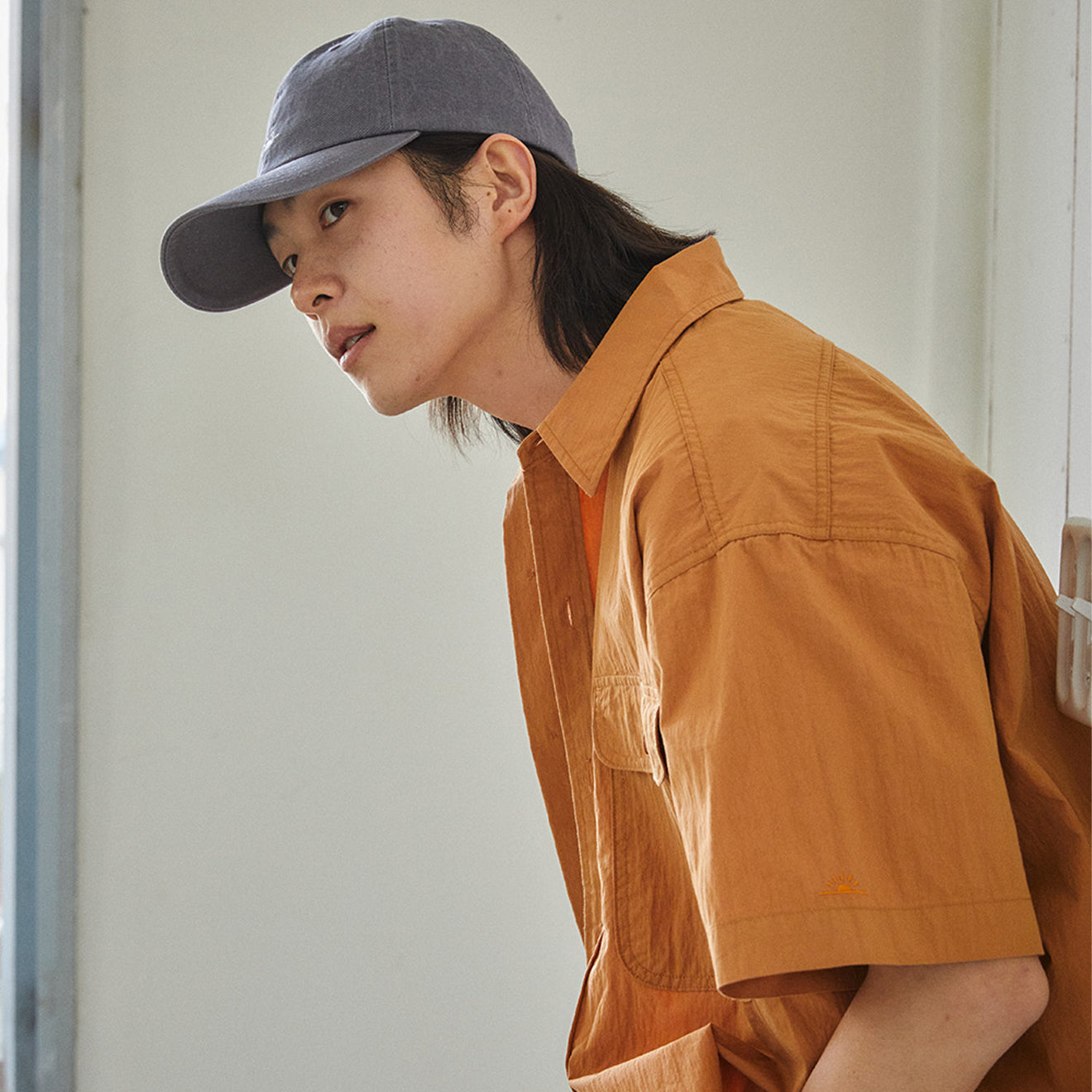 Kappy Sunrise Utility Half Shirt Brick - The Sporting Lodge