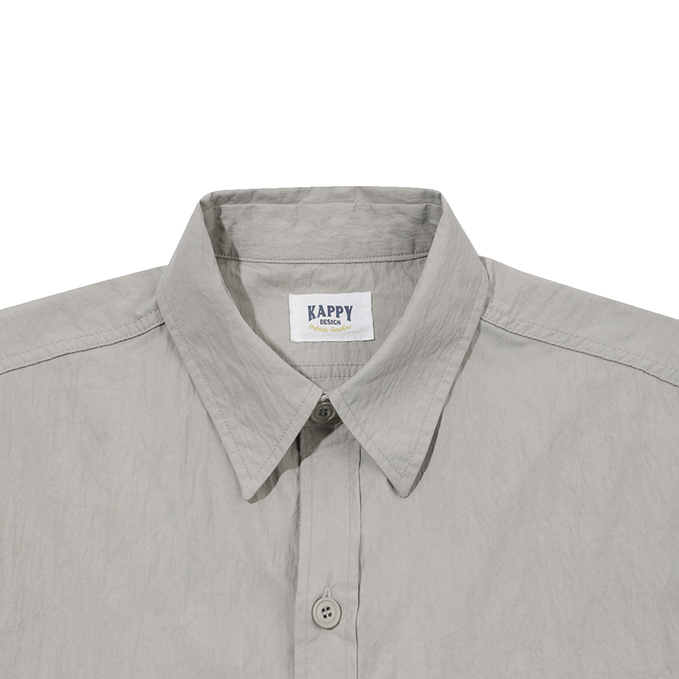 Kappy Sunrise Utility Half Shirt Greige - The Sporting Lodge