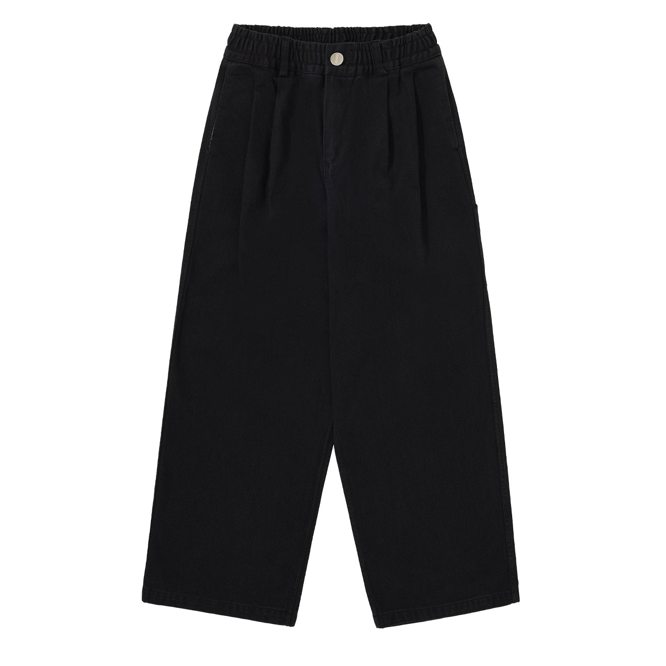 Kappy Two Tuck Wide Kation Pants Black - The Sporting Lodge