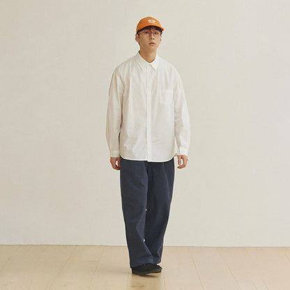 Kappy Two Tuck Wide Pants Navy - The Sporting Lodge