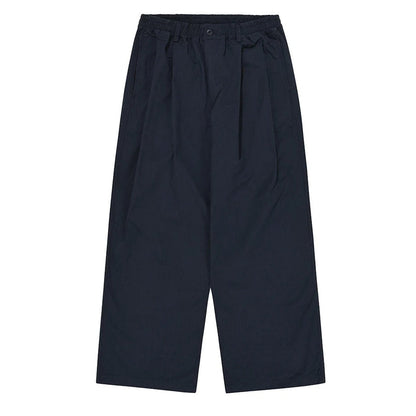 Kappy Two Tuck Wide Pants Navy - The Sporting Lodge