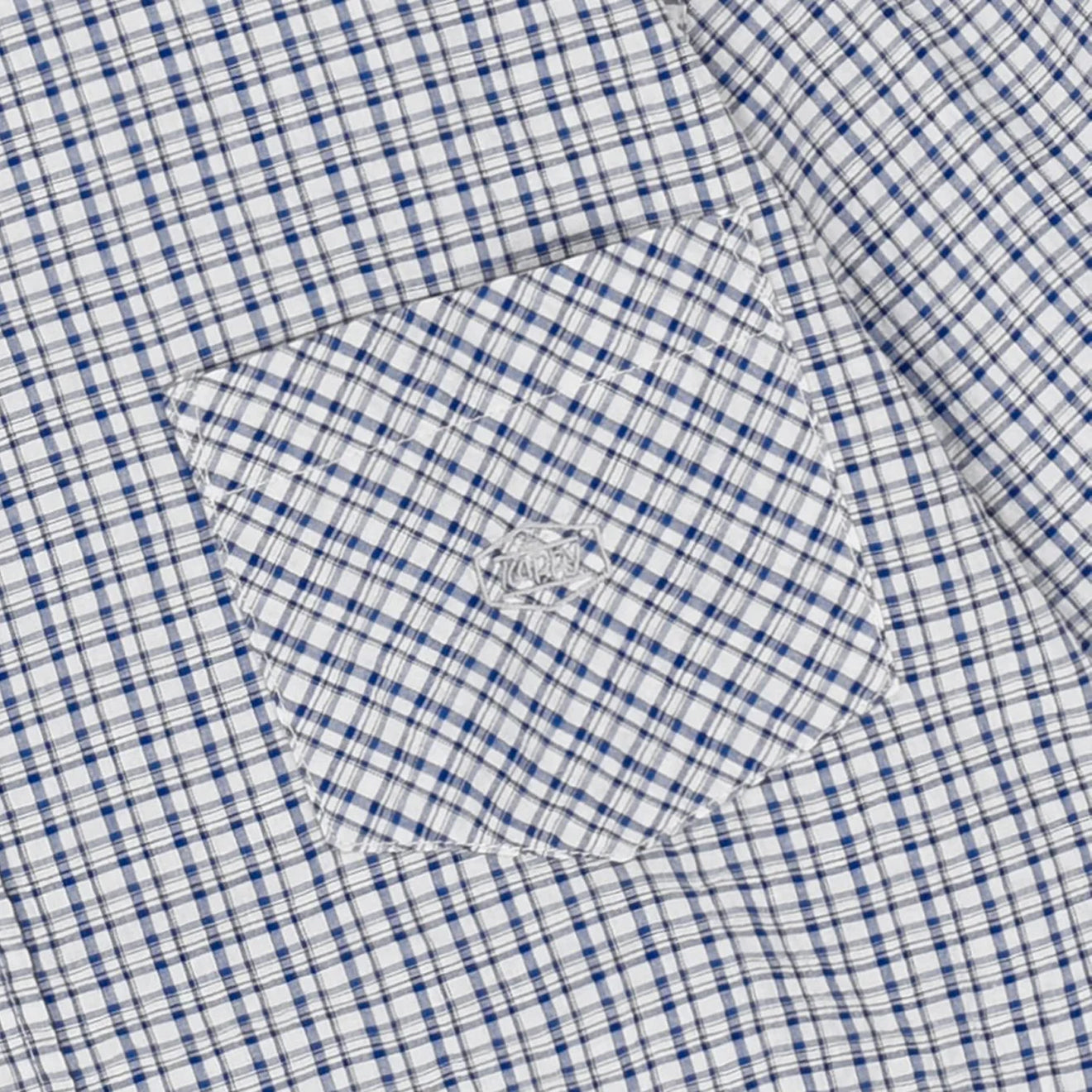 Kappy Vintage Check Shirt White - The Sporting Lodge