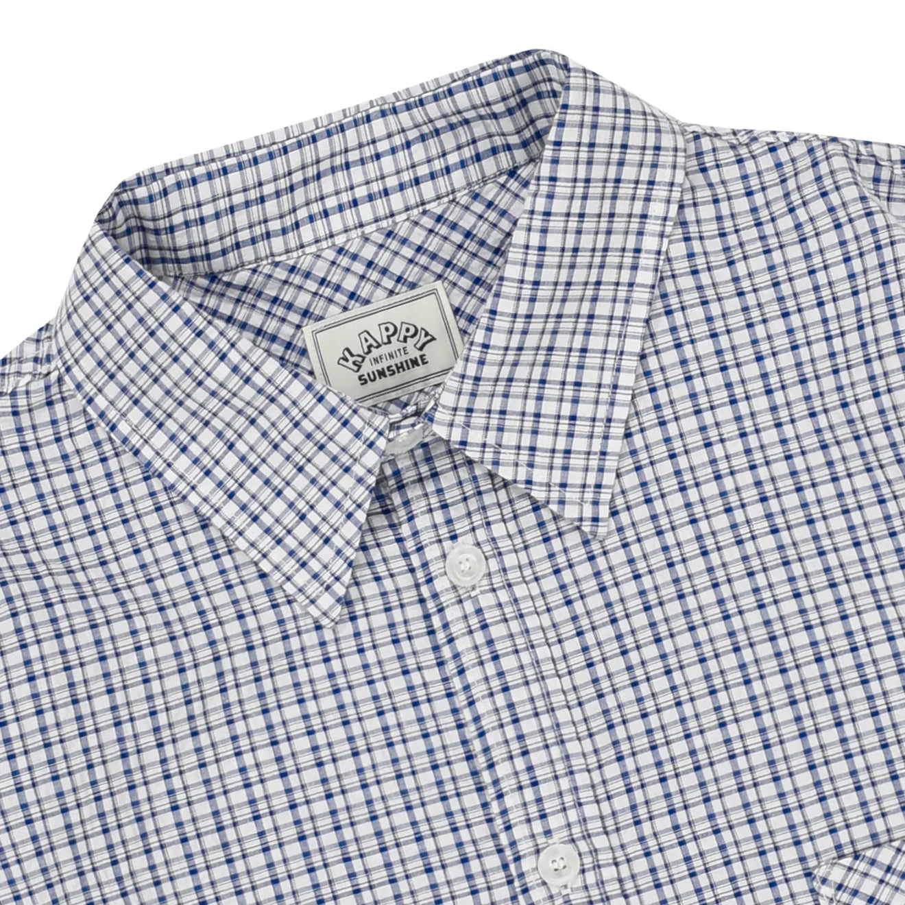 Kappy Vintage Check Shirt White - The Sporting Lodge