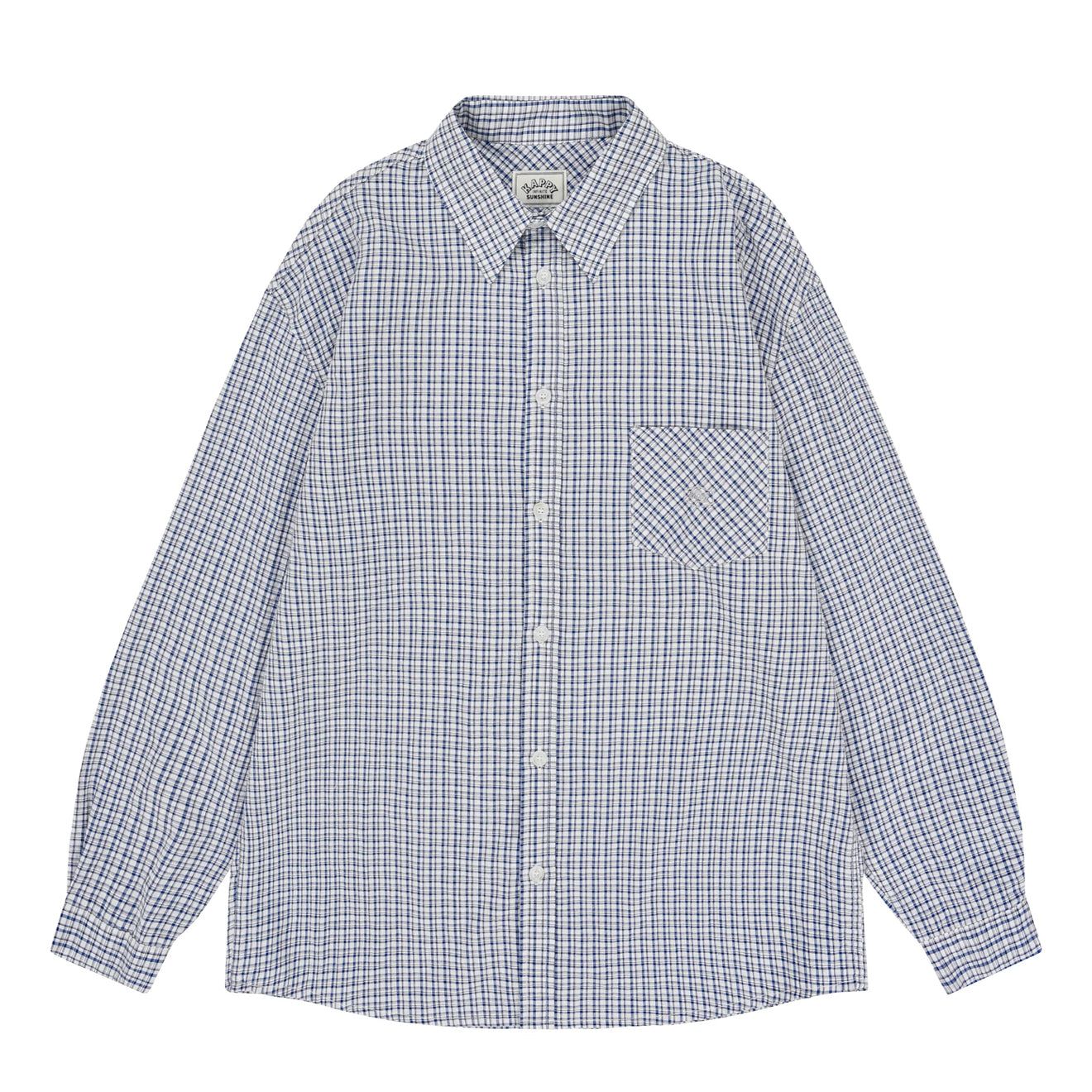 Kappy Vintage Check Shirt White - The Sporting Lodge