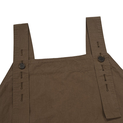 Kappy Womens Back Button CN Overall Brown - The Sporting Lodge