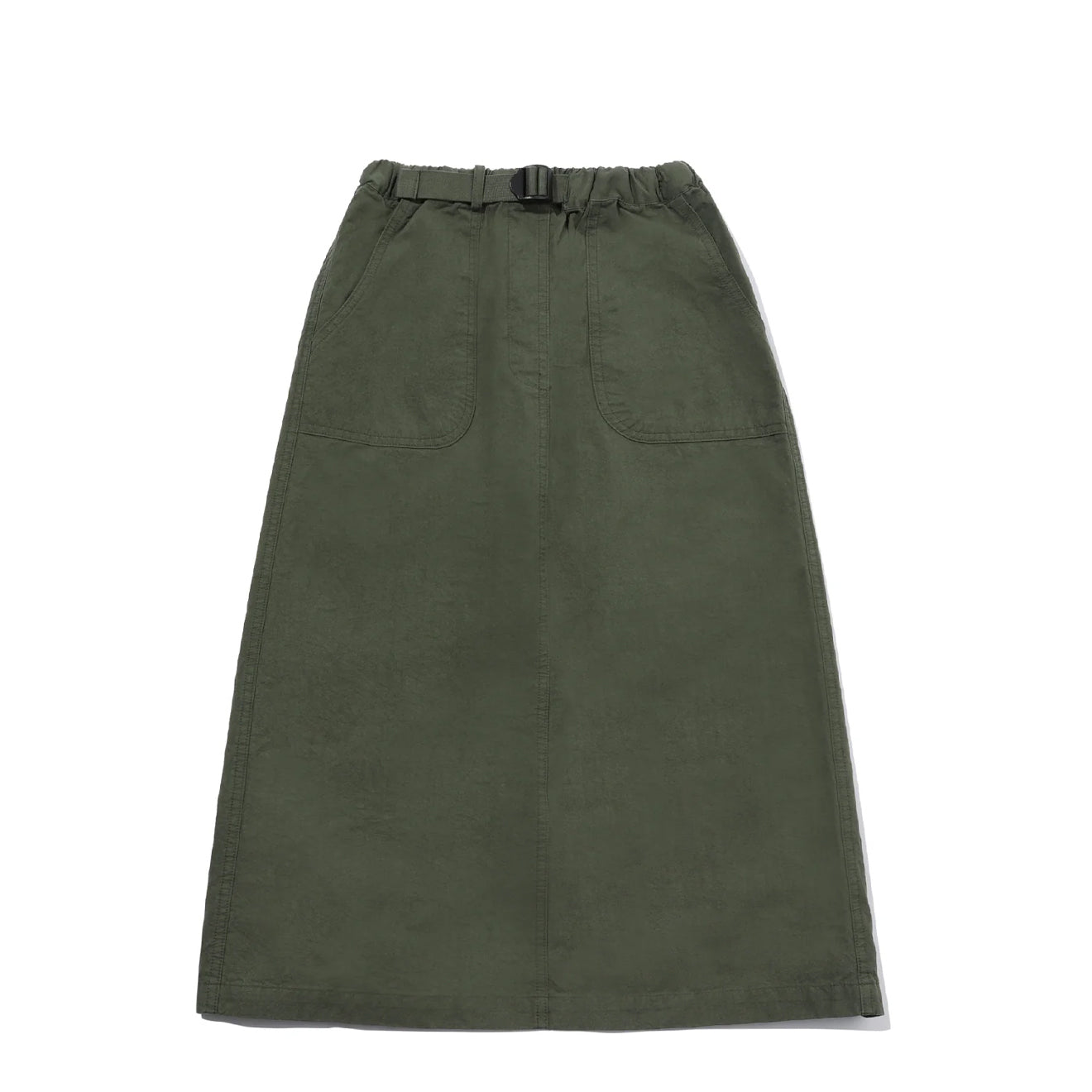Kappy Womens Cotton Fatigue Skirt Khaki - The Sporting Lodge