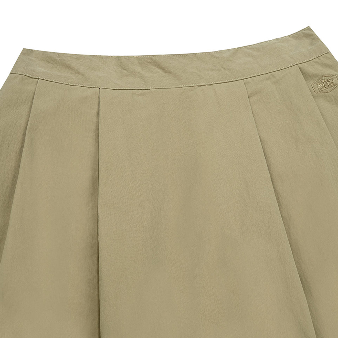 Kappy Womens Flare Banding Skirt Beige - The Sporting Lodge