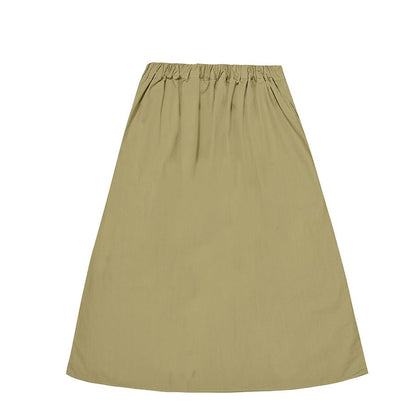 Kappy Womens Flare Banding Skirt Beige - The Sporting Lodge
