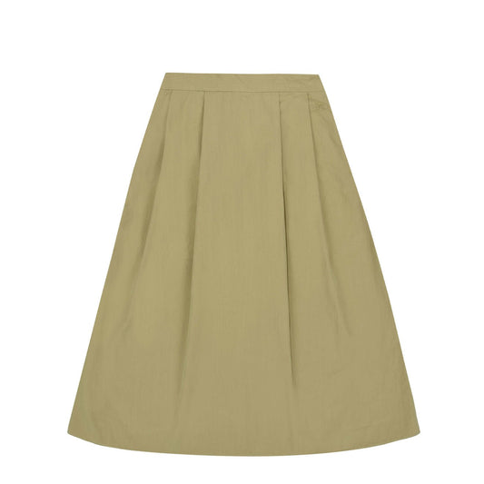 Kappy Womens Flare Banding Skirt Beige - The Sporting Lodge