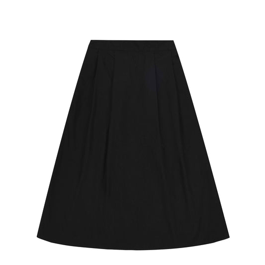 Kappy Womens Flare Banding Skirt Black - The Sporting Lodge